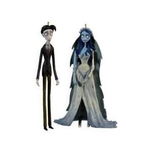 NIB Emily and Victor Tim Burton's The Corpse Bride 2009 Hallmark Ornament